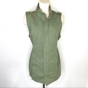 CAbi Green Explorer Long Utility Vest